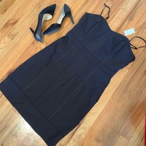 Banana Republic Black Body Con Dress Size 14